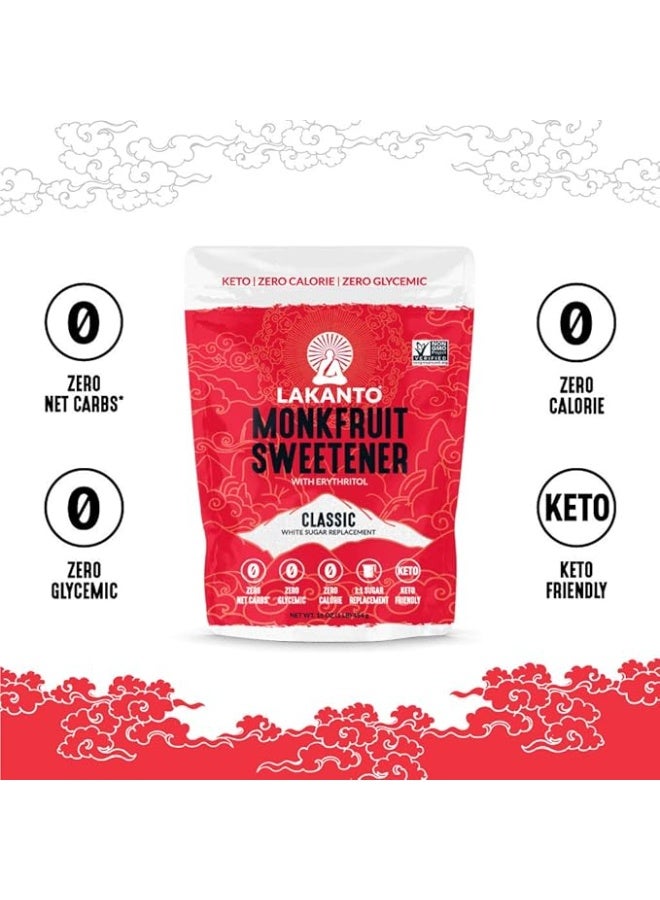 LAKANTO Monk Fruit Sweetener with Erythritol Classic 1 lb (454 g) - Image 2